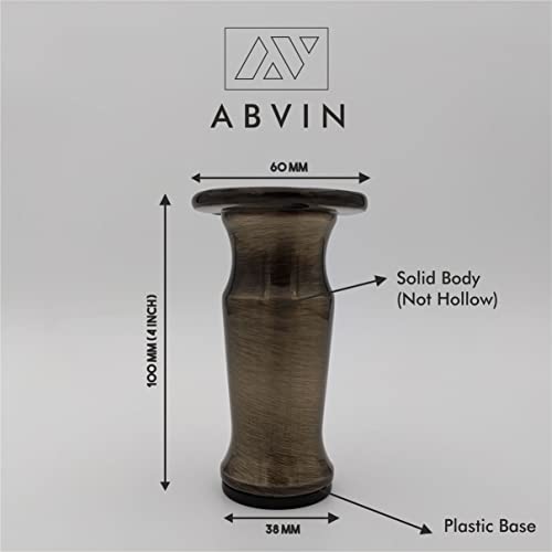 Antique Metal Furniture 4" Legs, Modern Style Coffee Table Sofa Feet Kitchen Table Legs Bathroom Cabinet Cupboard Feet, ABVIN Furniture Hardware ( 1 Piece )