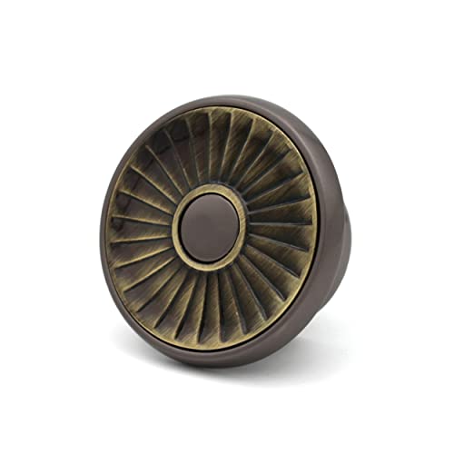 Grey Antique Round Knobs Unique Cabinet Pulls, Beautiful Drawer Knobs, Decorative Knobs, Dresser Knobs, Drawer Pulls, Knobs and Pulls - ABVIN0011 - 1 pcs