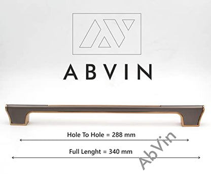 Grey Gold Cabinet Handles for Cabinet Hardware, Furniture Pulls for Doors, Cabinets, Cupboards & Drawers - Grey Gold Finish - 1 pcs