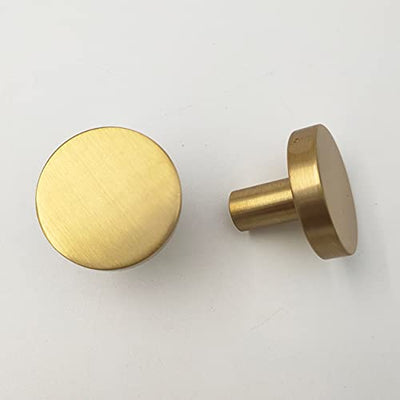 ABVIN Solid Brass Round Knobs Unique Cabinet Pulls Beautiful Drawer Knobs Decorative Knobs Dresser Knobs Drawer Pulls Knobs and Pulls - 1 Pcs