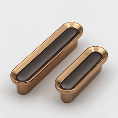 ABVIN Grey Golden Drawer Knobs Unique Cabinet Pulls, Beautiful Drawer Knobs, Decorative Knobs, Dresser Knobs, Drawer Pulls, Knobs and Pulls ABVIN009 - 1 Pcs