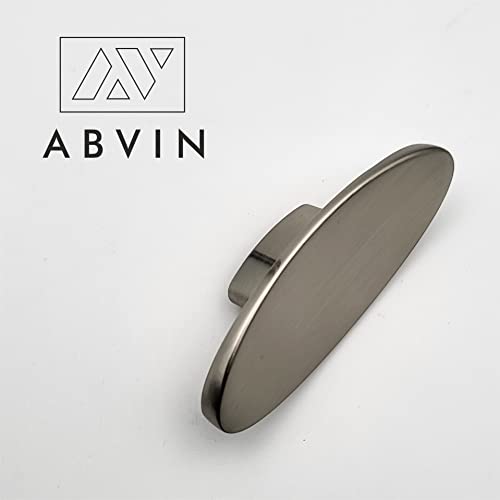 ABVIN Matt Oval Knobs Unique Cabinet Pulls, Beautiful Drawer Knobs, Decorative Knobs, Dresser Knobs, Drawer Pulls, Knobs and Pulls - (Pack of 2)
