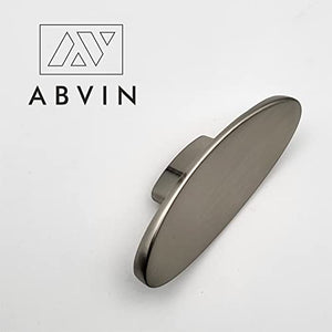 ABVIN Matt Oval Knobs Unique Cabinet Pulls, Beautiful Drawer Knobs, Decorative Knobs, Dresser Knobs, Drawer Pulls, Knobs and Pulls - (Pack of 2)