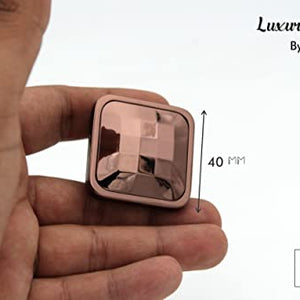 Premium Copper Square Knobs Unique Cabinet Pulls, Beautiful Drawer Knobs, Decorative Knobs, Dresser Knobs, Drawer Pulls, Knobs and Pulls - 1 pcs