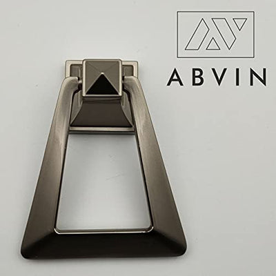 Pyramid Drop pulls for Cabinet Drawers , Drawers for Handle - Sartin Finish - 1 pcs