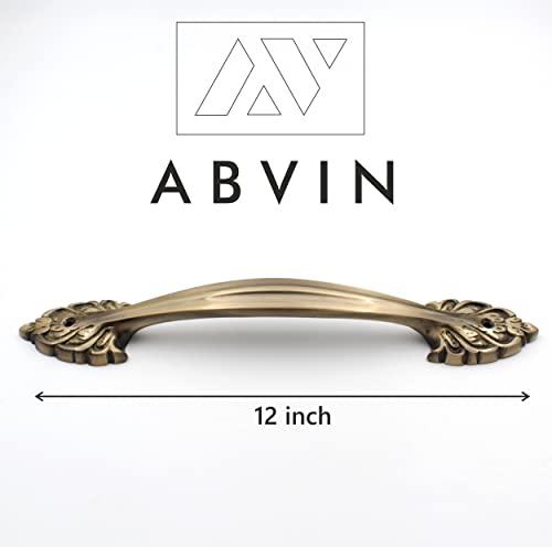 Pure Brass Flower Vintage Antique Door Handle for Main Door Handles, Pulls for Front Door - 1 pcs