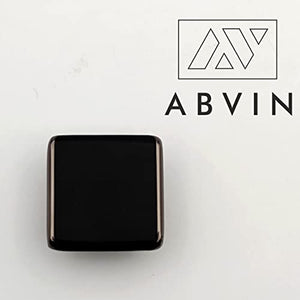 Grey Black Square Knobs Unique Cabinet Pulls, Beautiful Drawer Knobs, Decorative Knobs, Dresser Knobs, Drawer Pulls, Knobs and Pulls - 1 pcs