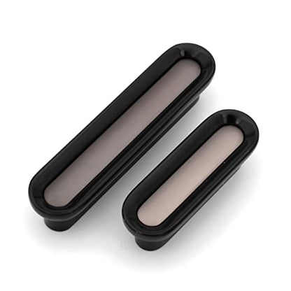 ABVIN Grey Black Drawer Knobs Unique Cabinet Pulls, Beautiful Drawer Knobs, Decorative Knobs, Dresser Knobs, Drawer Pulls, Knobs and Pulls ABVIN009 - 1 Pcs