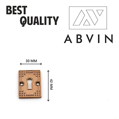 Rose Gold Keyhole with Design, Rosegold Key Hole for Lock - 1 pcs