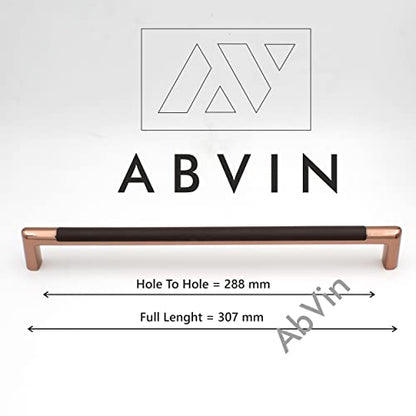 Texture Rosegold Cabinet Handles for Cabinet Hardware, Furniture Pulls for Doors, Cabinets, Cupboards & Drawers - Cocacola Finish - 1 pcs