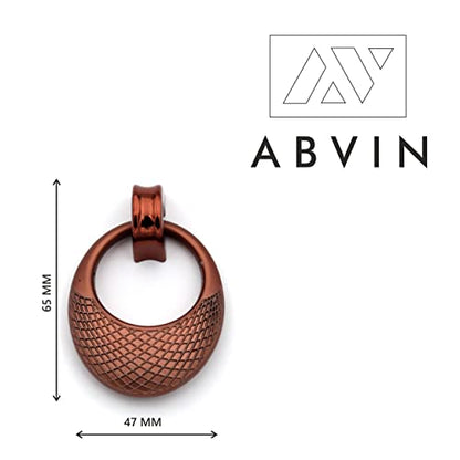 Copper Rose Gold Drop Pull Handle Satin Brass pulls , Drawer Handle - 1 Pcs