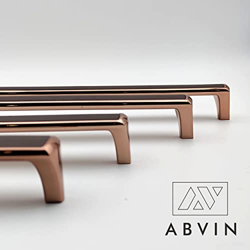 Texture Rosegold Square Cabinet Handles for Cabinet Hardware, Furniture Pulls for Doors, Cabinets, Cupboards & Drawers - Cocacola Finish - 1 pcs