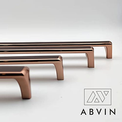 Texture Rosegold Square Cabinet Handles for Cabinet Hardware, Furniture Pulls for Doors, Cabinets, Cupboards & Drawers - Cocacola Finish - 1 pcs