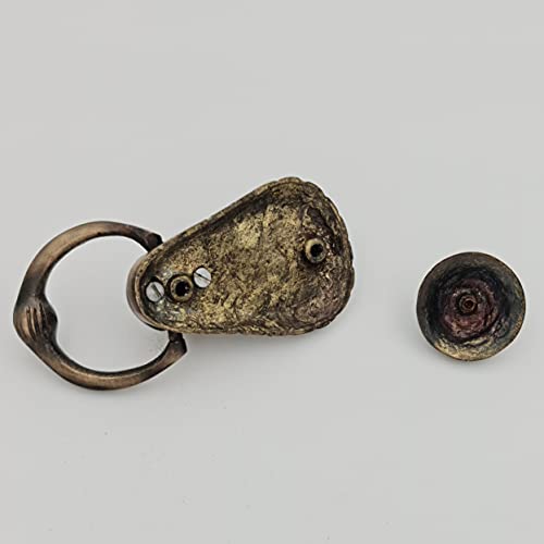 Peacock Shaped Brass Door Knocker, Door Handle, Indian Brass Handle, Bird Knocker/Vintage Brass Door Handle/Beautiful Brass Door Knocker