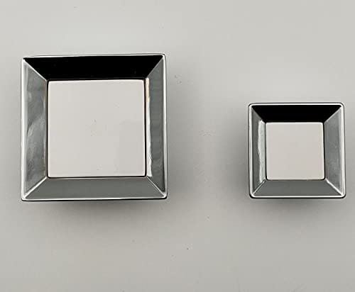 ABVIN White Square Cabinet KNOBS - 1 Pcs