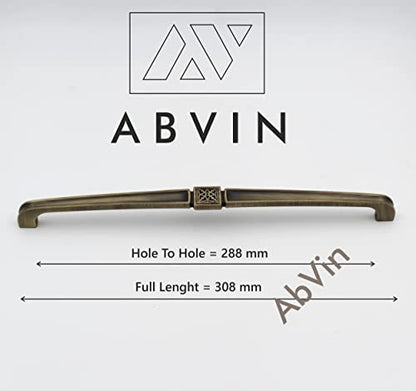 ABVIN Jali Vintage Antique for Cabinet Hardware Furniture Pulls for Cabinets Cupboards Drawers - 1 pcs