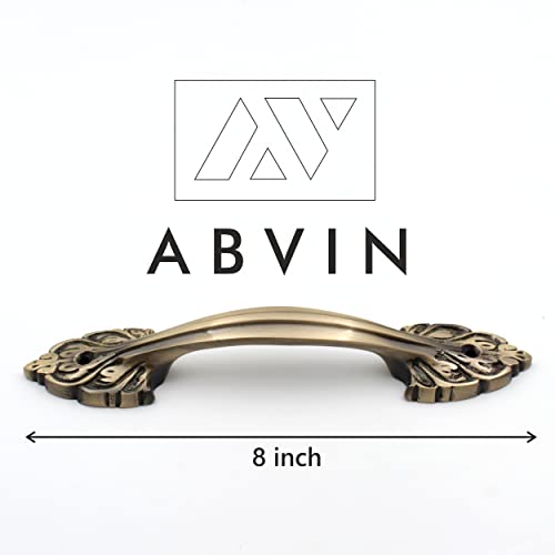 Pure Brass Flower Vintage Antique Door Handle for Main Door Handles, Pulls for Front Door - 1 pcs