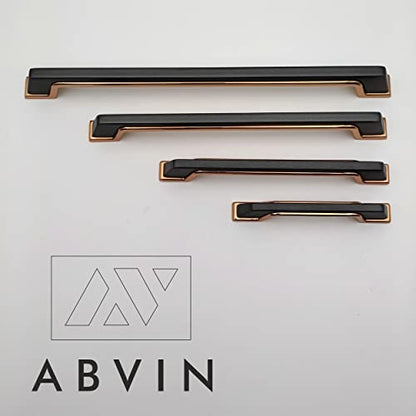 Grey Gold Handles, Modern Cabinet Hardware, Furniture Pulls for Doors, Cabinets, Cupboards & Drawers ( 1 pcs )