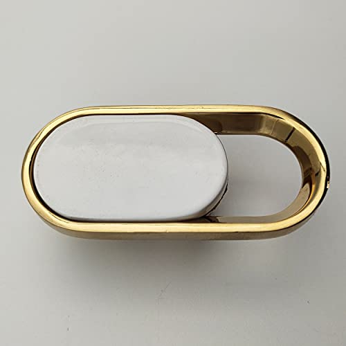 ABVIN White Golden Drawer Knobs - Unique Cabinet Pulls, Beautiful Drawer Knobs, Decorative Knobs, Dresser Knobs, Drawer Pulls, Knobs and Pulls - 1 Pcs