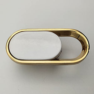 ABVIN White Golden Drawer Knobs - Unique Cabinet Pulls, Beautiful Drawer Knobs, Decorative Knobs, Dresser Knobs, Drawer Pulls, Knobs and Pulls - 1 Pcs
