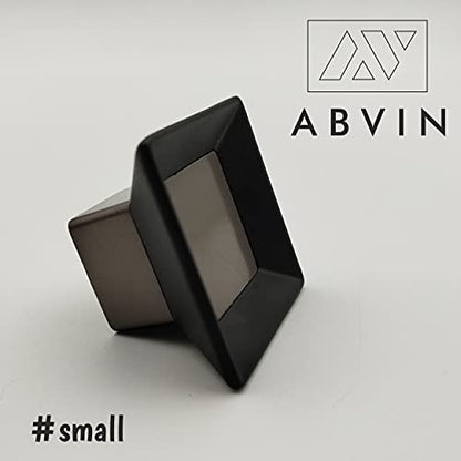 ABVIN Grey Black Square Cabinet KNOBS - 1 Pcs