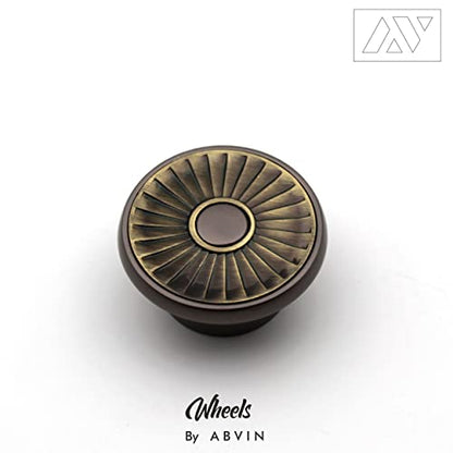 Grey Antique Round Knobs Unique Cabinet Pulls, Beautiful Drawer Knobs, Decorative Knobs, Dresser Knobs, Drawer Pulls, Knobs and Pulls - ABVIN0011 - 1 pcs