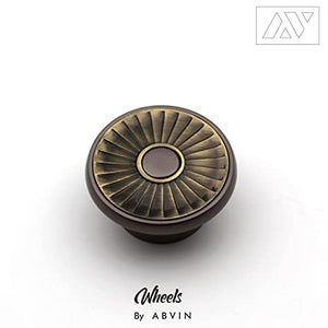 Grey Antique Round Knobs Unique Cabinet Pulls, Beautiful Drawer Knobs, Decorative Knobs, Dresser Knobs, Drawer Pulls, Knobs and Pulls - ABVIN0011 - 1 pcs
