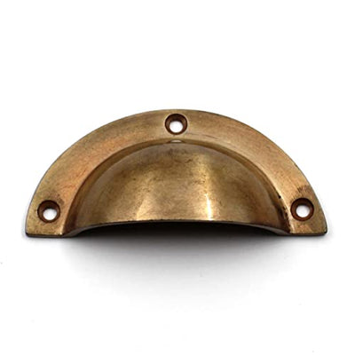 ABVIN Cup Pulls Vintage Unique Cabinet Beautiful Drawer Decorative Dresser Knobs Pulls - Antique Finish - 1 Pcs