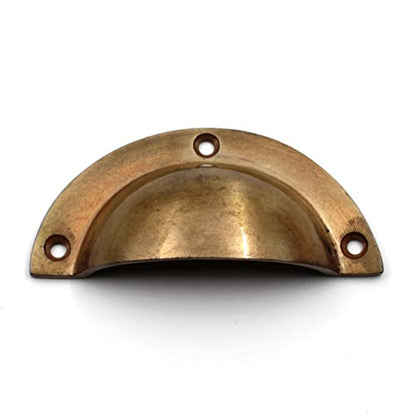 ABVIN Cup Pulls Vintage Unique Cabinet Beautiful Drawer Decorative Dresser Knobs Pulls - Antique Finish - 1 Pcs