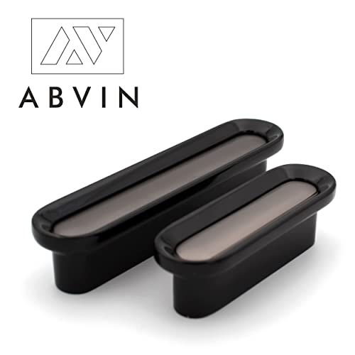 ABVIN Grey Black Drawer Knobs Unique Cabinet Pulls, Beautiful Drawer Knobs, Decorative Knobs, Dresser Knobs, Drawer Pulls, Knobs and Pulls ABVIN009 - 1 Pcs