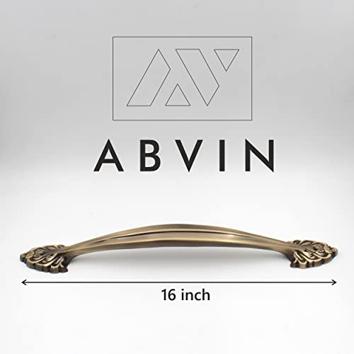 Pure Brass Flower Vintage Antique Door Handle for Main Door Handles, Pulls for Front Door - 1 pcs
