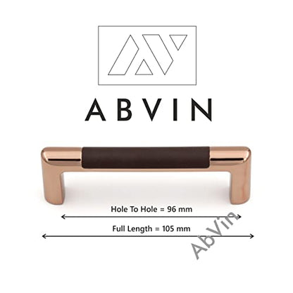 Texture Rosegold Cabinet Handles for Cabinet Hardware, Furniture Pulls for Doors, Cabinets, Cupboards & Drawers - Cocacola Finish - 1 pcs