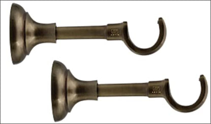 Heavy Antique Wall Bracket for 1 Inch Curtain Rod - 1set ( 2 pcs )