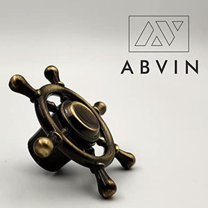 Ship Wheel Shape Knobs for Drawers - Antique Finish - 1 PCS