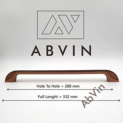 Premium Slim Rose Gold Copper Handles, Modern Gold Cabinet Hardware, Furniture Pulls for Doors, Cabinets, Cupboards & Drawers ( 1 pcs )