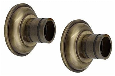 Heavy Antique Wall to Wall Bracket for 1 Inch Curtain Rod - 1set ( 2 pcs )