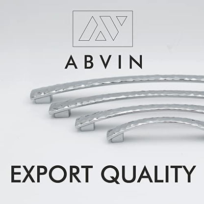 ABVIN Premium Chrome Hammered Bar Handles, Modern Gold Cabinet Hardware, Furniture Pulls for Doors, Cabinets, Cupboards & Drawers ( 1 pcs )