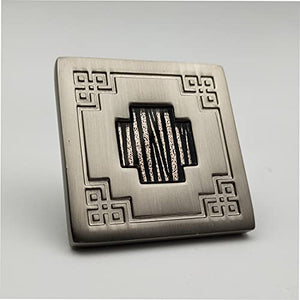 ABVIN Modern Square knobs for Drawers , knobs for Cabinet - SS Finish - pcs
