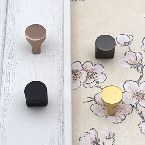 PVD Round Pink Rosegold Knobs Unique Cabinet Pulls, Beautiful Drawer Knobs, Decorative Knobs, Dresser Knobs, Drawer Pulls, Knobs and Pulls - 1 pcs