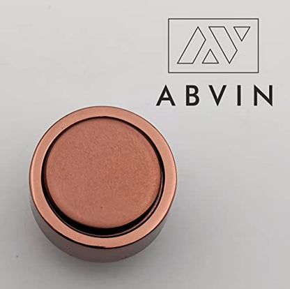 Rose Gold Round Knobs Unique Cabinet Pulls, Beautiful Drawer Knobs, Decorative Knobs, Dresser Knobs, Drawer Pulls, Knobs and Pulls - 1 pcs