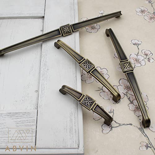 ABVIN Jali Vintage Antique for Cabinet Hardware Furniture Pulls for Cabinets Cupboards Drawers - 1 pcs
