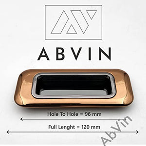 Rosegold Grey Concealed Sliding Door Handle and Concealed Door Slide Handle , Door Handle and Concealed Door Pull Handle, Drawer Handles , Handles for Sliding wardrobes ( 1 Pcs )