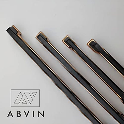 Grey Gold Handles, Modern Cabinet Hardware, Furniture Pulls for Doors, Cabinets, Cupboards & Drawers ( 1 pcs )