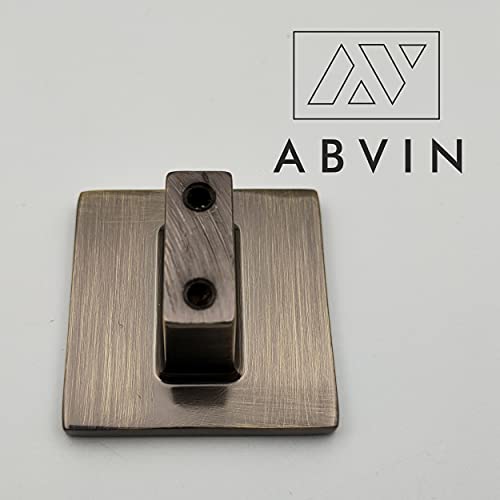 ABVIN Modern Square knobs - Unique Cabinet Pulls, Beautiful Drawer Knobs, Decorative Knobs, Dresser Knobs, Drawer Pulls, Knobs and Pulls - Antique Finish - 1 pcs