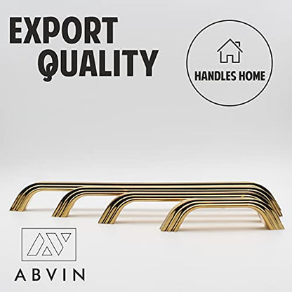Premium Solid PVD Gold Antique Bar Handles, Modern Gold Cabinet Hardware, Furniture Pulls for Doors, Cabinets, Cupboards & Drawers - 1 piece