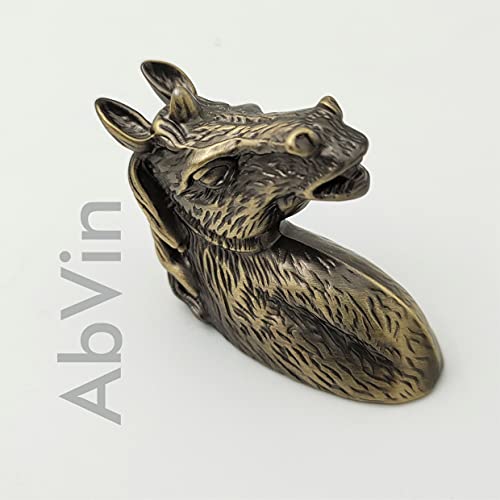 Horse Antique knobs for cabinets - Antique Finish - 1 pcs