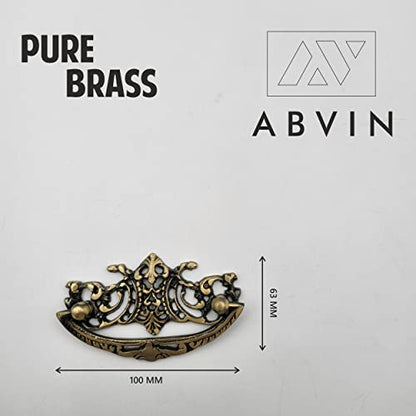 Carving Drop Pull Drawer Handle Drop Handle , Unique Cabinet Pulls, Beautiful Drawer Knobs, Decorative Knobs, Dresser Knobs, Drawer Pulls, Knobs and Pulls - Antique Finish - 1pcs