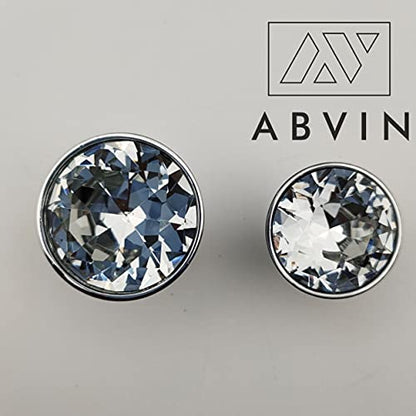 Crystal Knobs for Wardrobe Kitchen cabinets - Chrome Finish - 1 Pcs