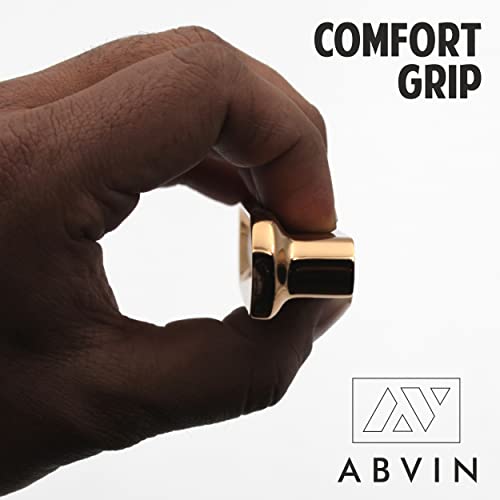 ABVIN Grey Golden Drawer Knobs Unique Cabinet Pulls, Beautiful Drawer Knobs, Decorative Knobs, Dresser Knobs, Drawer Pulls, Knobs and Pulls ABVIN009 - 1 Pcs