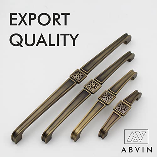ABVIN Jali Vintage Antique for Cabinet Hardware Furniture Pulls for Cabinets Cupboards Drawers - 1 pcs